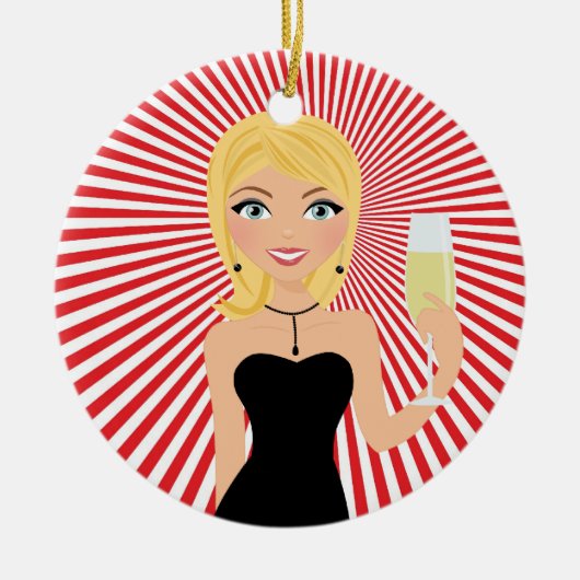 Perfect Hostess - SRF Keramisch Ornament (Voorkant)