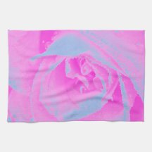 Perfect Hot Pink en Light Blue Roos Detail