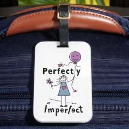 Perfect Imperfect 1A_Bagagelabel met Kaart Slot Bagagelabel