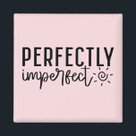 "Perfect Imperfect" Boho Inspirerend quote Magneet<br><div class="desc">Vier je eigenheid met deze "Perfect Imperfect" boho-achtige inspirerend magneet. Met moderne handgeschreven typografie en zachte, aardse tinten, voegt deze magneet een warme, authentieke touch toe aan uw ruimte. Ideaal voor iedereen die zijn gebreken omarmt en kracht vindt in authenticiteit. Plaats het op uw koelkast, kantoor-bord of kluisje voor een...</div>
