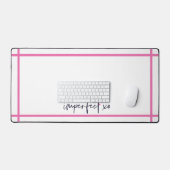 Perfect Imperfect XO Gestreept Inspirerend Chic Bureaumat (Keyboard & Muis)