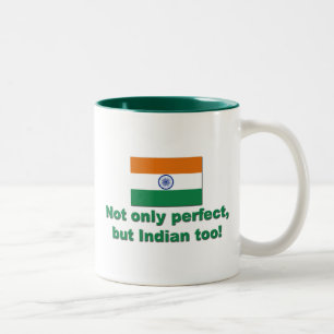Perfect Indiaas Tweekleurige Koffiemok