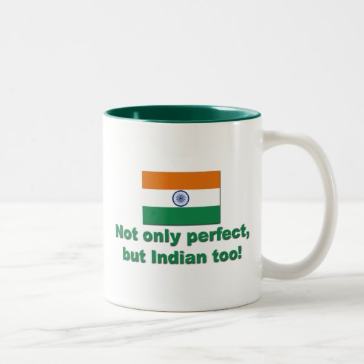Perfect Indiaas Tweekleurige Koffiemok (Rechts)