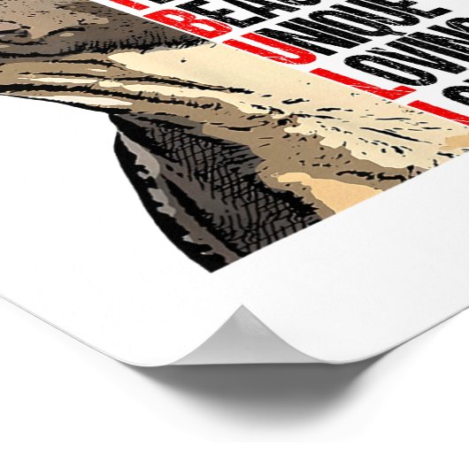 Perfect Intelligent Tender Beautiful Unique Loving Poster (Hoek)