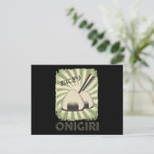 Perfect Japans Onigiri-voedsel |  stijl Briefkaart (Staand voorkant)