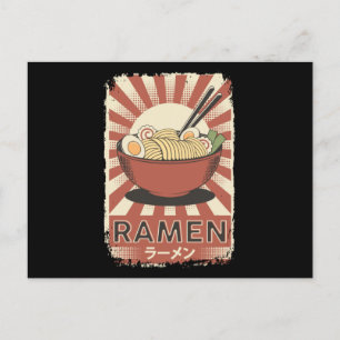 Perfect Japans radervoedsel   Ramen Lover Briefkaart