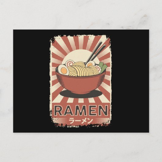 Perfect Japans radervoedsel | Ramen Lover Briefkaart (Voorkant)