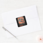 Perfect Japans Sashimi-voedsel | stijl Vierkante Sticker (Envelop)