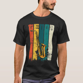 Perfect Jazz Tenor Saxophone Cool Sax Musician Gif T-shirt