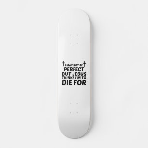 PERFECT JESUS DIENT VOOR PERSOONLIJK SKATEBOARD