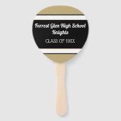 Perfect! Klasse reünie hand fans Handwaaier (Achterkant)