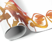 Perfect Lady Koe Art Wrapping Paper Cadeaupapier (Rol Hoek)