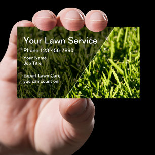 Perfect Lawn Mowing Service Visitekaartje