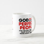 Perfect Left Hand Funny Mug Koffiemok (Voorkant rechts)