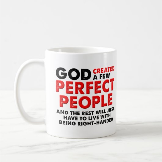 Perfect Left Hand Funny Mug Koffiemok (Links)