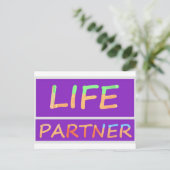 Perfect: LIFE Partners Briefkaart (Staand voorkant)
