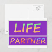 Perfect: LIFE Partners Briefkaart (Voorkant / Achterkant)