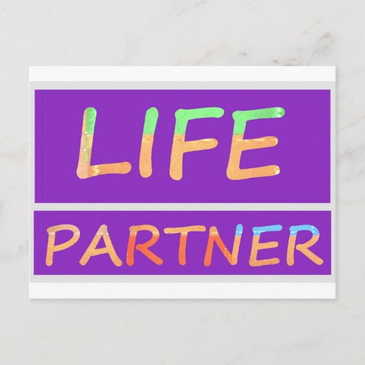 Perfect: LIFE Partners Briefkaart (Voorkant)