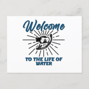 Perfect Lifeguard - Welkom bij het leven in water Briefkaart