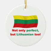Perfect Litouws Keramisch Ornament (Voorkant)
