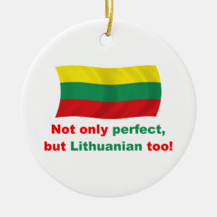 Perfect Litouws Keramisch Ornament
