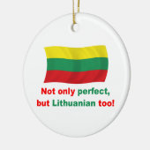 Perfect Litouws Keramisch Ornament (Links)