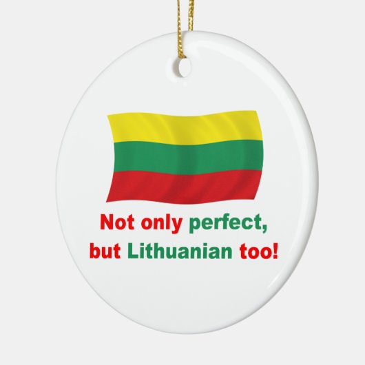 Perfect Litouws Keramisch Ornament (Links)