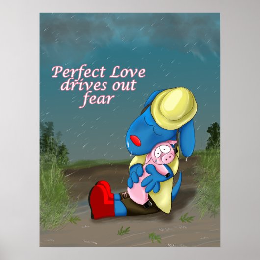 Perfect Love Drift uit Fear Tbone poster print (Voorkant)