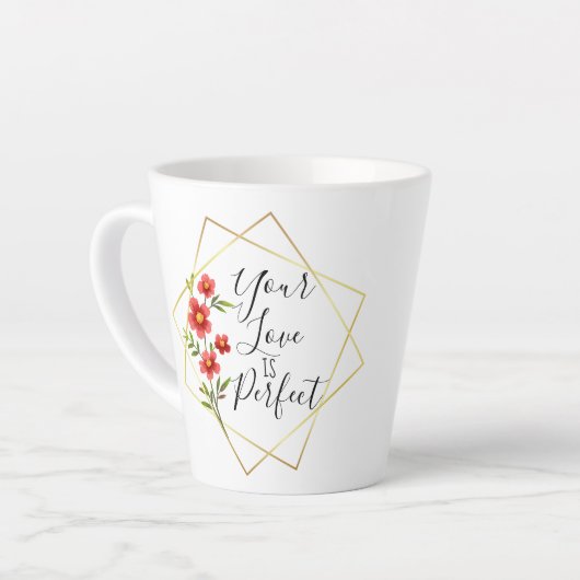 Perfect Love Latte Mug Latte Mok (Linkerhoek)