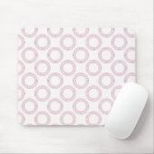 Perfect luxe lichte Duizepad, roze Muismat (Met muis)