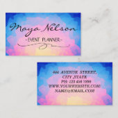 Perfect, Luxe regenboogVisitekaartje Visitekaartje (Voorkant / Achterkant)