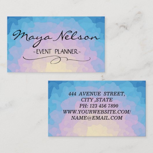 Perfect, Luxe Visitekaartje (Voorkant / Achterkant)