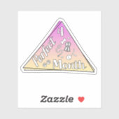 Perfect Maand Sticker - April (Vel)