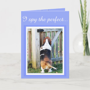 "Perfect mam"-Moederdag met basset & Hearts Kaart