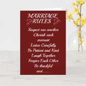 *PERFECT MARITAAL ADVIES* JUBILEUM KAART (Gele Bloem)