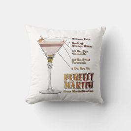 Perfect Martini Cocktail Recept Kunst Kussen