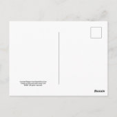 Perfect Martini Cocktail Recipe Art Briefkaart (Achterkant)