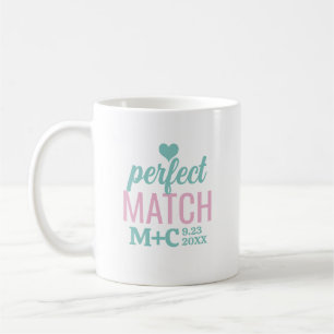 Perfect Match Bruidsfeest Trouwdag Koffiemok