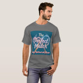 Perfect Match Burning Hearts Mannen Tshirt (Voorkant volledig)