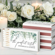 Perfect Match Eucalyptus Bruiloft Favoren