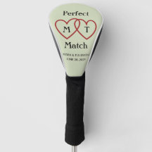 Perfect Match Gepersonaliseerde Golf Head Hoesje