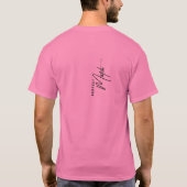 Perfect Match - Gezellige & Stijlvolle Quote Love  T-shirt (Achterkant)