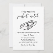 Perfect Match Hand getrokken koppels Douche Kaart (Voorkant)