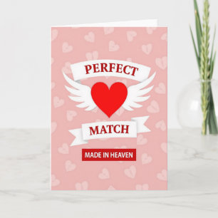 Perfect Match Harten Patroonkaart Kaart