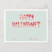 Perfect Match | Kute Waterverf Valentijn Feestdagenkaart (Achterkant)