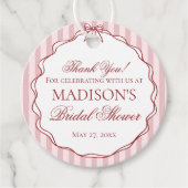 Perfect Match Lucifer Bruiloft Cirkel Bedankjes Labels (Voorkant)