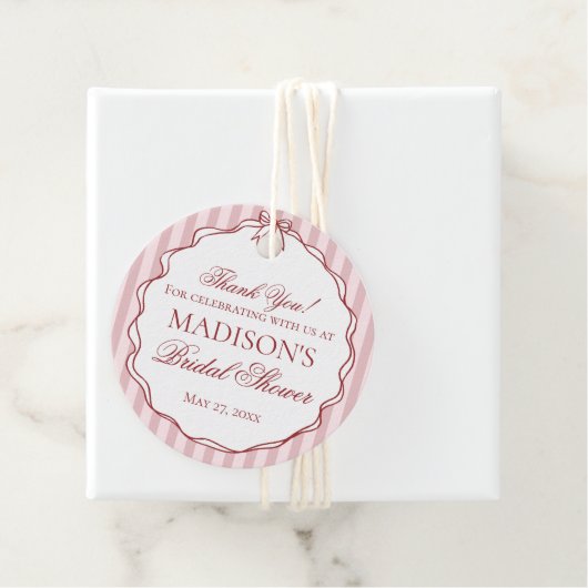 Perfect Match Lucifer Bruiloft Spel Cirkel Bedankjes Labels (In situ)