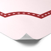 Perfect Match Made in Heaven Bridal Shower Welcome Poster (Hoek)