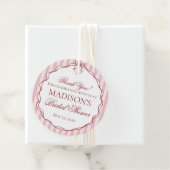 Perfect Match Matchbox Bruidsjongetje Cirkelsjablo Bedankjes Labels (In situ)