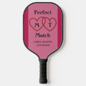 Perfect Match Monogram Pickleball Paddle (Voorkant)